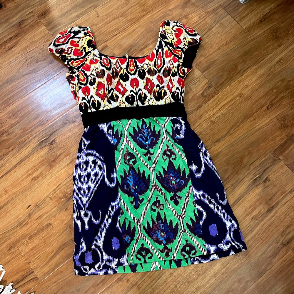 COUTURE SILK MINI DRESS